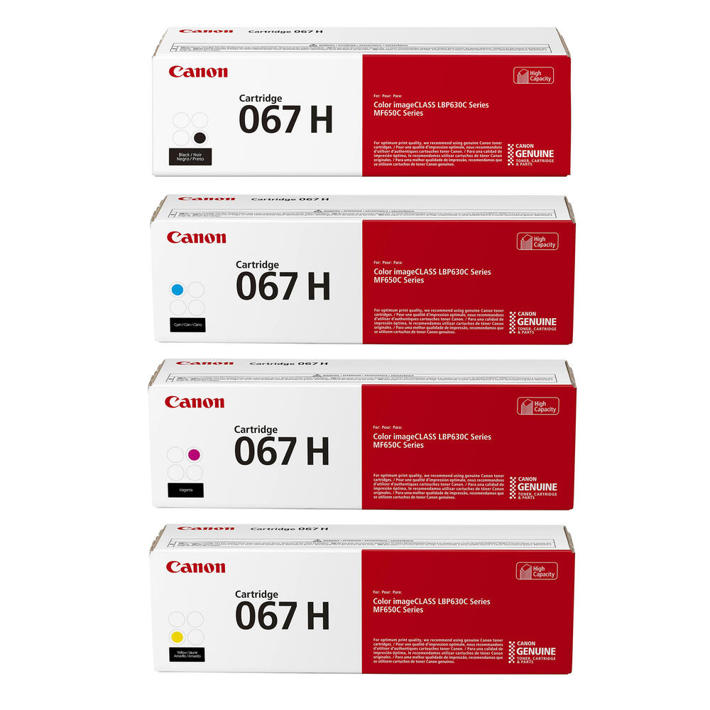 Canon 067H Genuine Toner Cartridge
