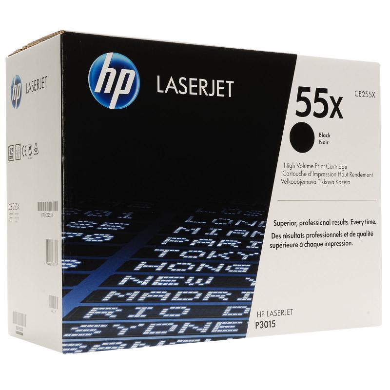 HP 55X Genuine Black Toner Cartridge