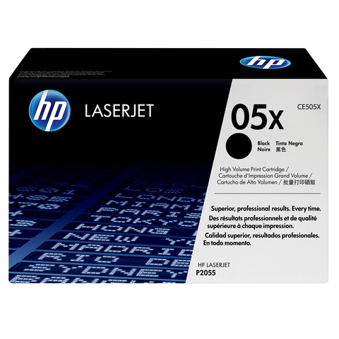 HP 05X CE505X Genuine Black Toner Cartridge