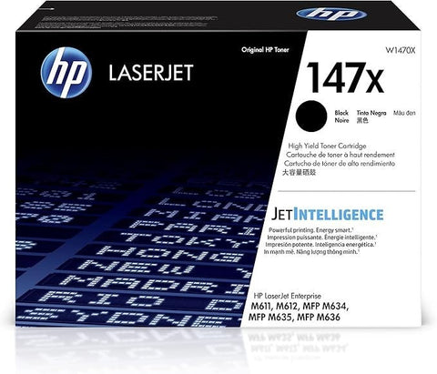 HP 147X W1470X Genuine Black Toner Cartridge