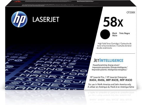 HP 58X CF258X Genuine Black Toner Cartridge