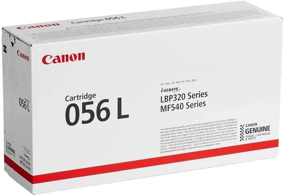 Canon 056L Genuine Black Toner Cartridge