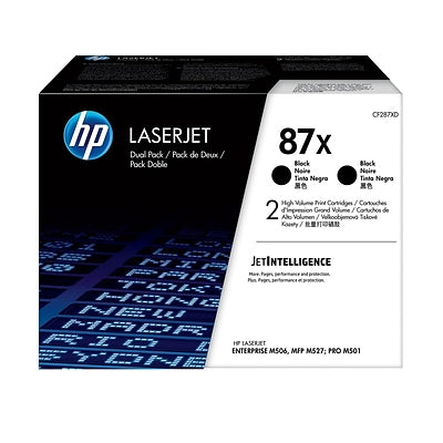 HP 87XD CF287XD Genuine Black Toner Cartridge