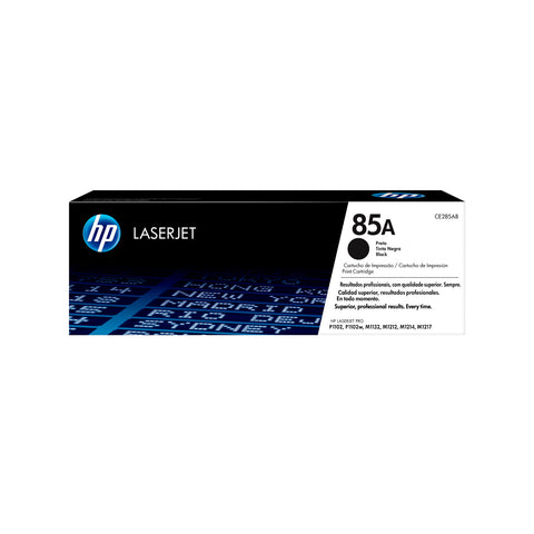 HP 85A CE285A genuine black toner cartridge - single cartridge