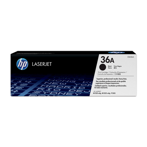 HP 36AD CB436AD Genuine Black Toner Cartridge