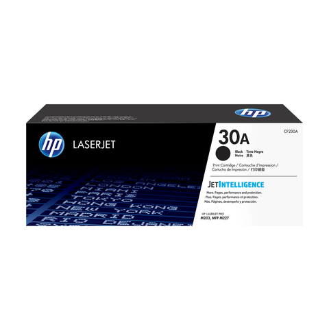 HP 30A CF230A Genuine Black Toner Cartridge